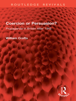 cover image of Coercion or Persuasion?